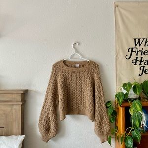 Knitted sweater